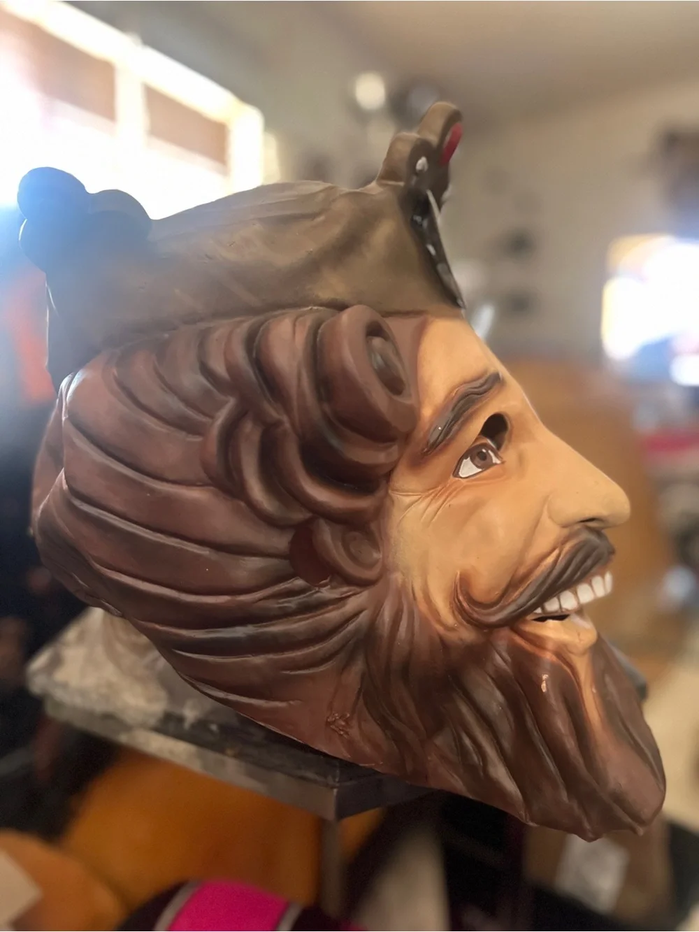 Adult Burger King Mask - Party Costume Halloween Cosplay